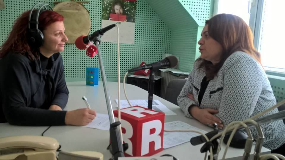 Амелия Гешева на гости в студиото на Дарик радио Пловдив