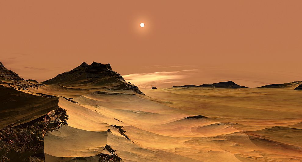 Слънчевият вятър е превърнал Марс в суха и студена планета