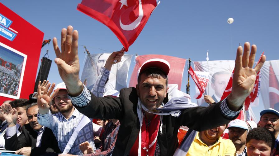 Нагласите в Турция: 3 на 1 за Ердоган