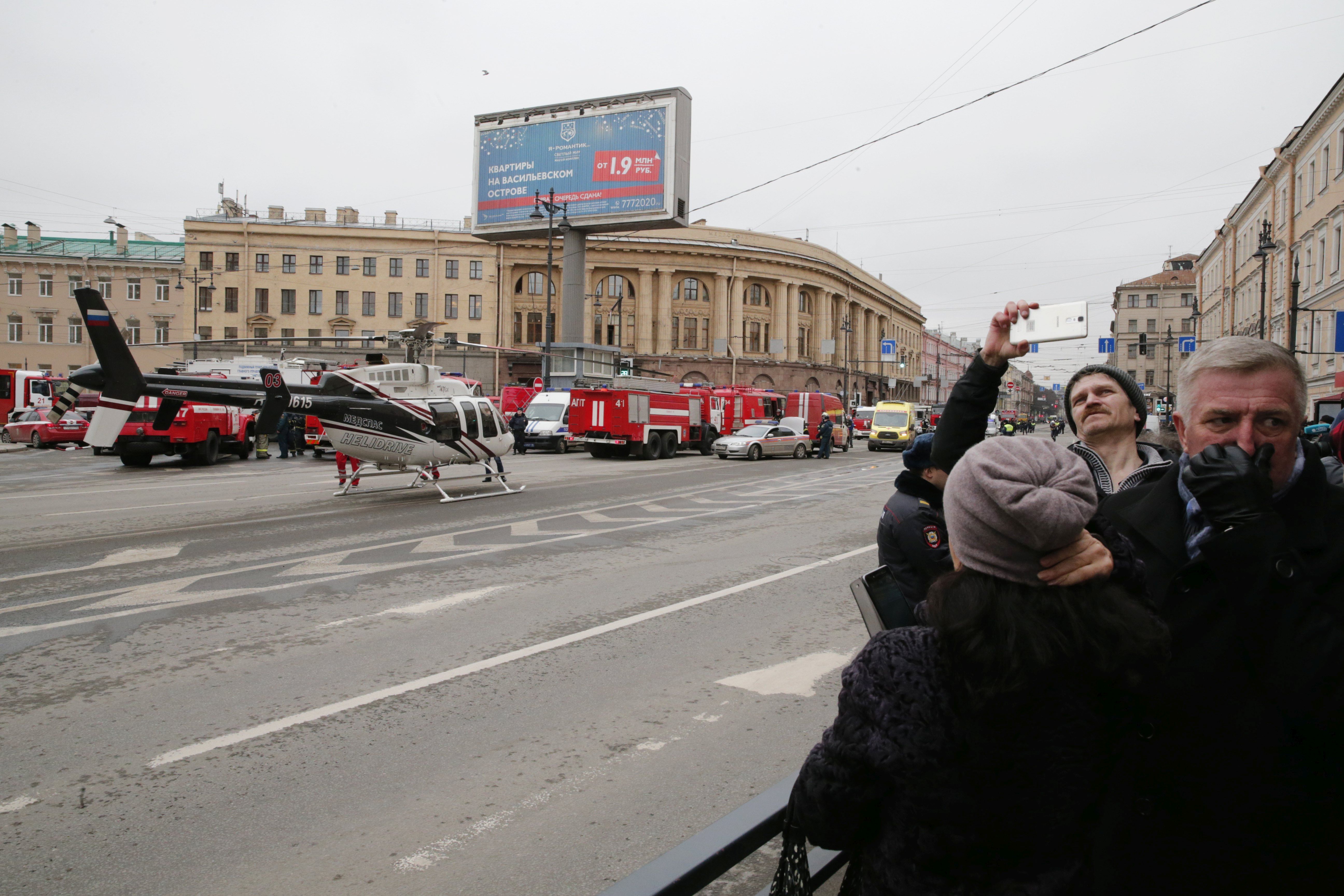 Взрив избухна в метрото в Санкт Петербург