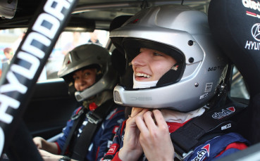 Нежното рали присъствие на румънското Брашов