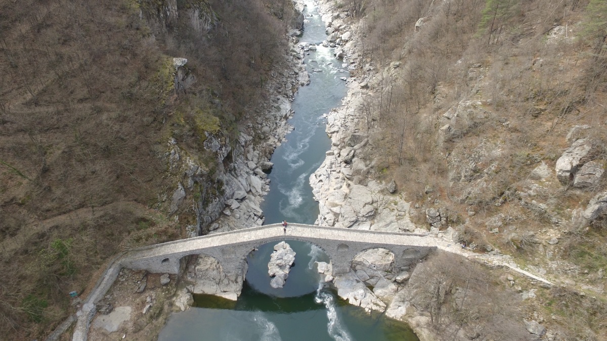 Дяволският мост е мост на река Арда в Ардино, Кърджалийско. Намира се в живописен пролом на около 10 км северозападно от град Ардино, близо до с. Дядовци и недалеч от с. Латинка. Мостът е разположен на 420 м надморска височина в пролом, ограден от двете страни от стръмни склонове, достигащи до 800 м надморска височина. Дължината му е 56 м, широчината – 3,5 м, трисводест, като на сводовете на страничните му ребра са направени отвори с полукръгли сводчета за оттичане на водата. Мостът е построен в началото на 16 в. по заповед на султан Селим I като част от път, свързващ Горнотракийската низина с Беломорска Тракия и Егейско море