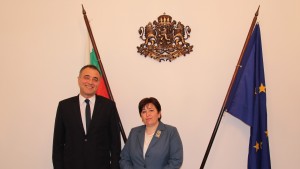 Областният управител на Варна Тодор Йотов и министърът на туризма