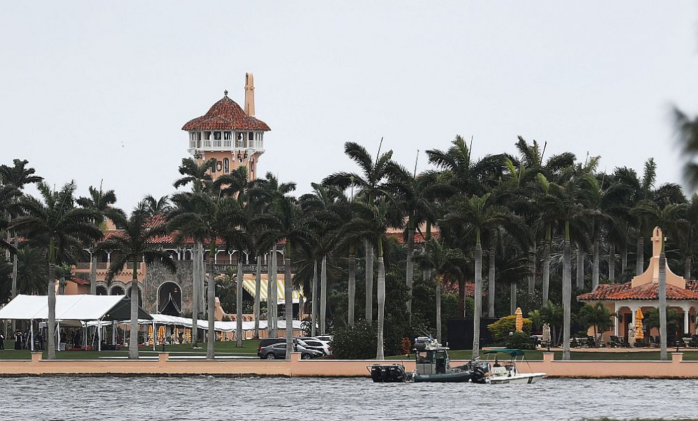 Курортът на Доналд Тръмп в Мар-а-Лаго, Флорида