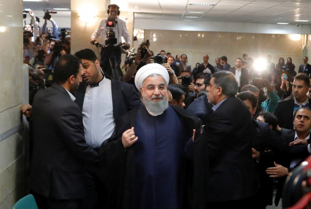 Настоящият президент на Иран е Хасан Рухани