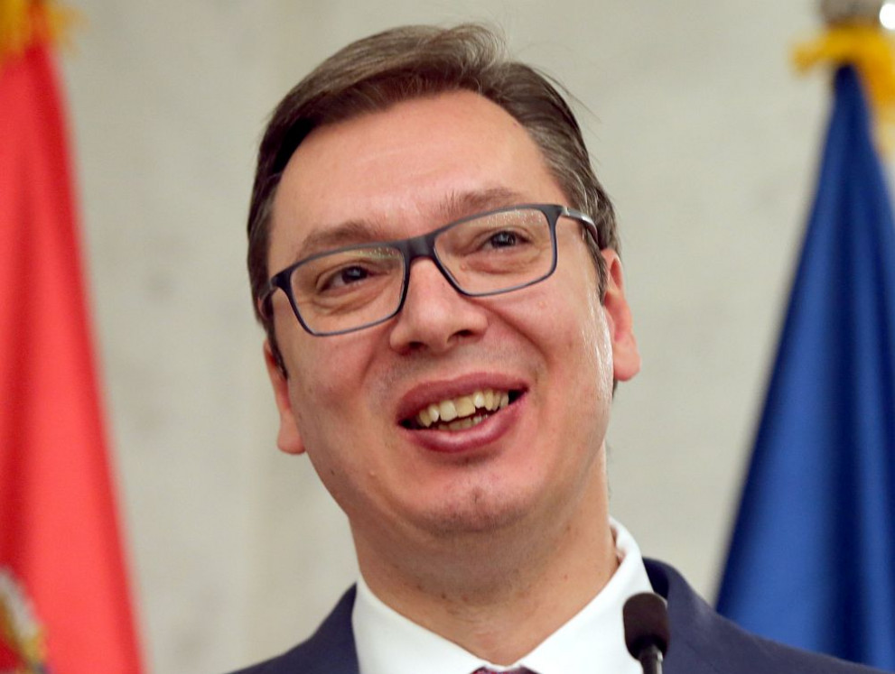 Настоящият премиер и бъдещ президент на Сърбия Александър Вучич