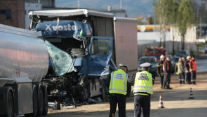 катастрофа полиция камион