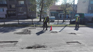 асфалтиране в Хасково