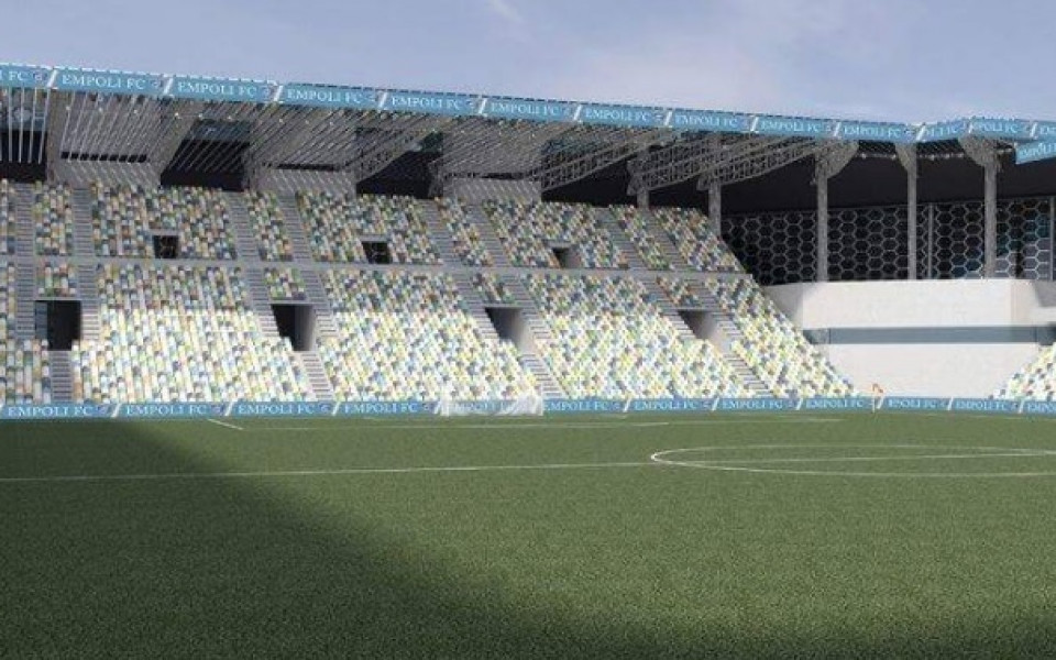 Емполи показа проекта на новия си стадион
