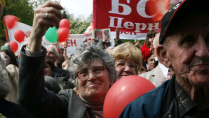 пенсионери шествие