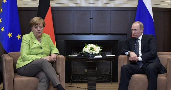 Руският президент Владимир Путин разговаря днес по телефона с германската
