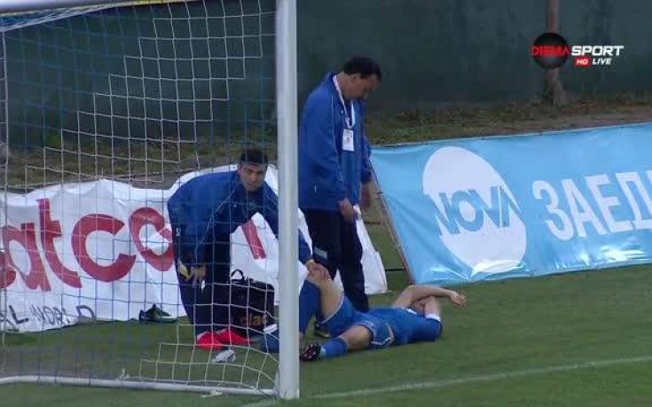 Педро Еуженио с контузия в мача с Ботев Пд