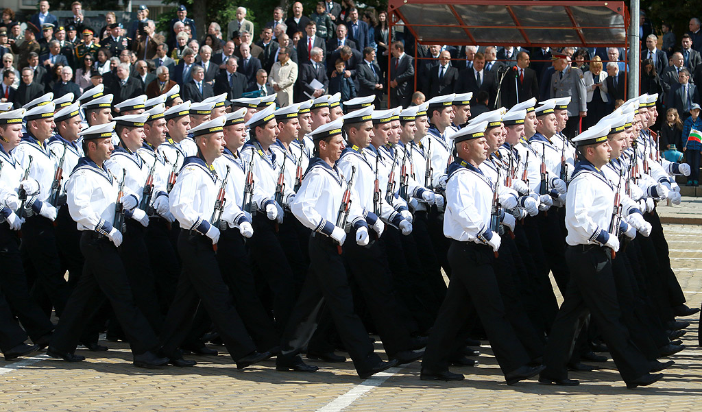 Военния парад в столицата по повод 6 май – Ден на храбростта и празник на българската армия.