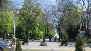 Морската градина на Бургас вход