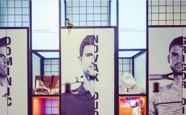 Как изглежда шкафчето на Григор Димитров в съблекалнята в Мадрид?