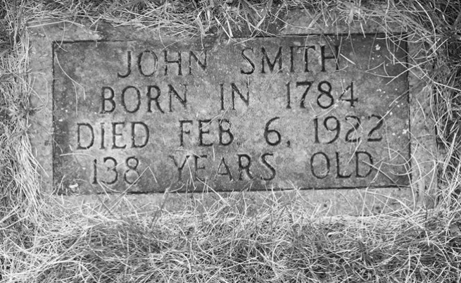 Надгробната плоча на Джон Смит