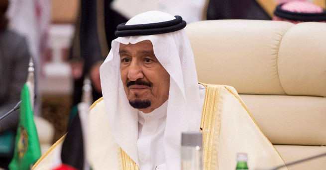 Саудитският крал Салман е заявил пред президента на САЩ Доналд