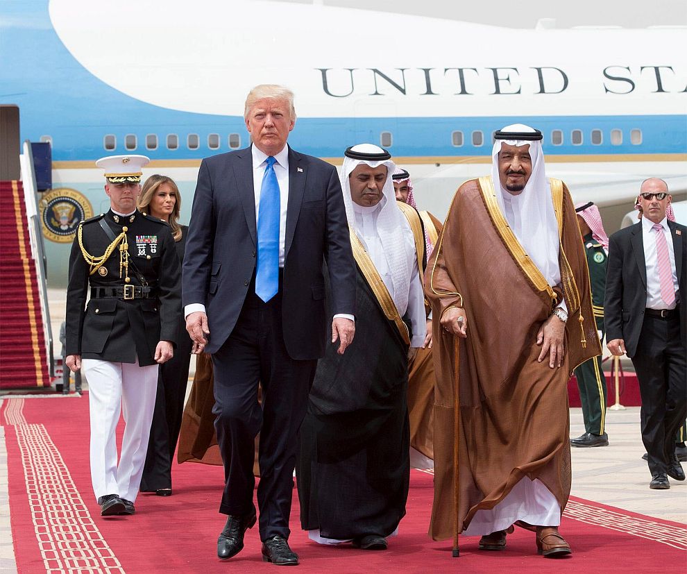 Мелания Тръмп в Саудитска Арабия