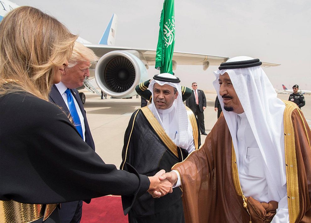 Мелания Тръмп в Саудитска Арабия