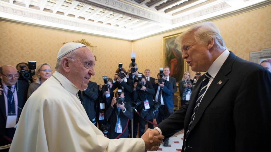 Тръмп за папа Франциск: Срещата ни беше страхотна