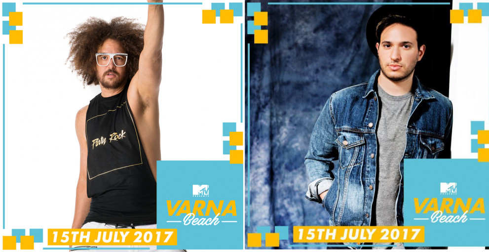 Редфу и Джонас Блу идват във Варна за участие в концерта на MTV