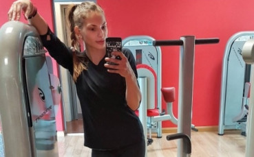 Габи Петрова в очакване на старта във Велико Търново