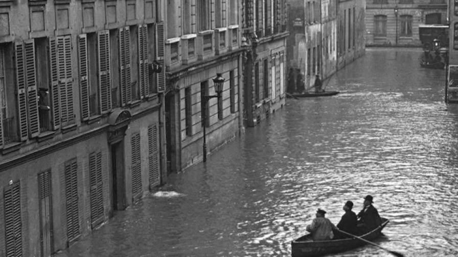 Наводнение в Париж, 1910 г.