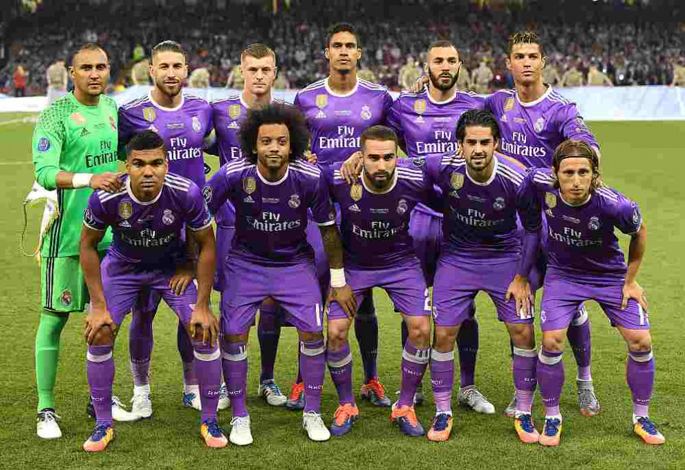 Отборът на Реал Мадрид на финала на Шампионската лига
