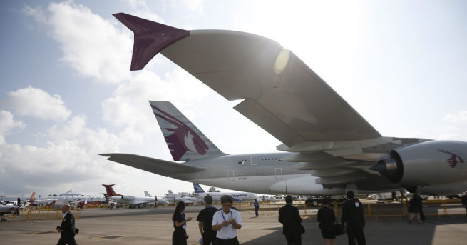Авиокомпанията Катар еъруейз става първата в света която оборудва бизнес