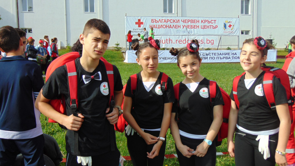 национално състезание на Ученическите екипи по първа помощ