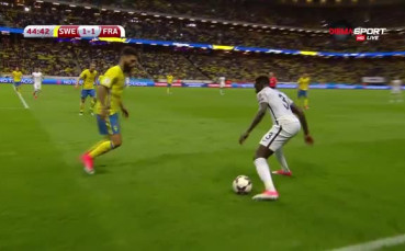 Швеция - Франция 1:1 /полувреме/