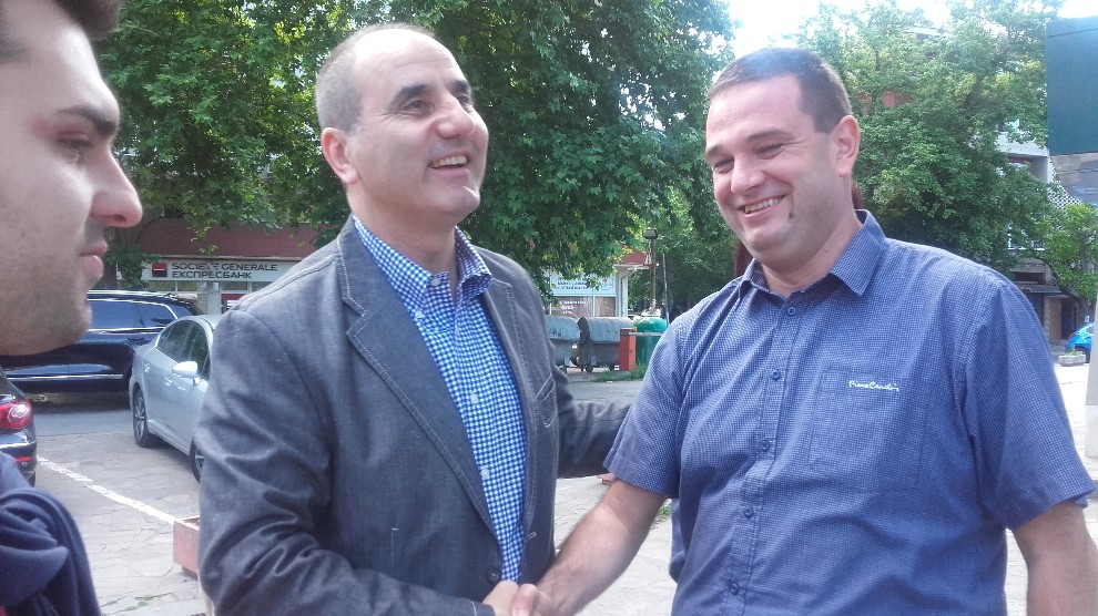 Председателят на парламентарната група на ГЕРБ Цветан Цветанов при посещението си в Кърджали се срещна и с областния управител Никола Чанев.