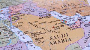 Саудитска Арабия карта