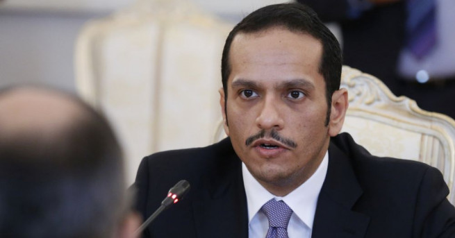 Катарският външен министър шейх Мохамед бин Абдул Рахман Ал Тани заяви