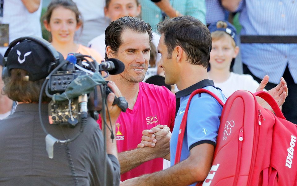 Сензация: Томи Хаас победи Федерер в завръщането му на корта
