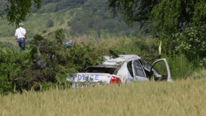 Двама полицаи пострадаха при катастрофа с патрулка