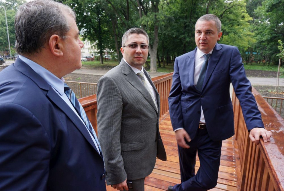 Министърът на регионалното развитие и благоустройството Николай Нанков, който днес посети Варна