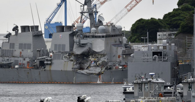 Американските ВМС официално потвърдиха смъртта на седем моряци които бяха