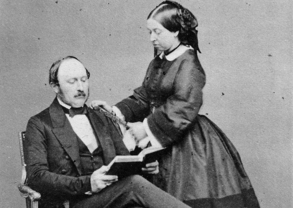 Кралица Виктория със съпруга си принц Албърт