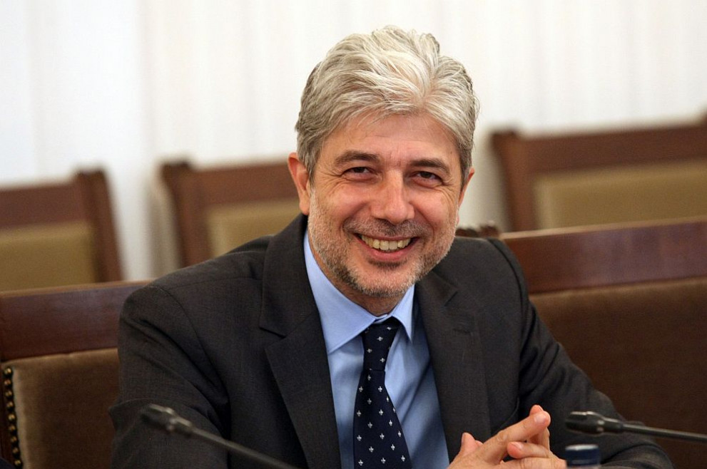 Министърът на околната среда и водите Нено Димов