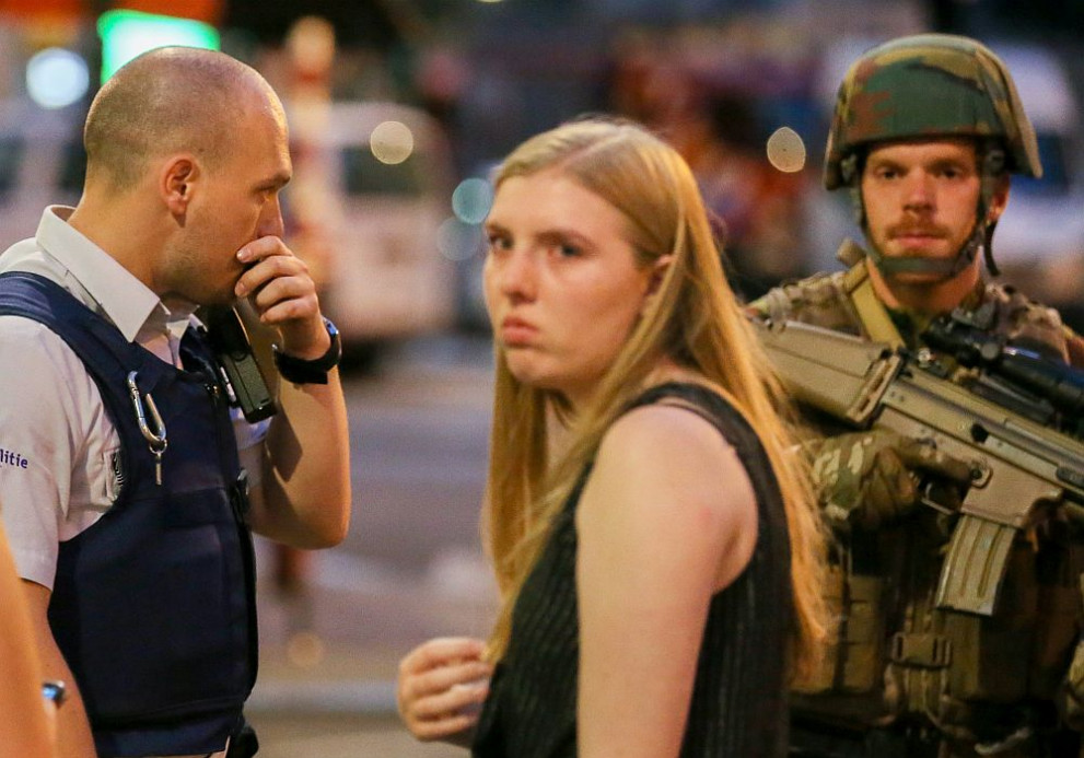  нахлуване централна гара Брюксел 
