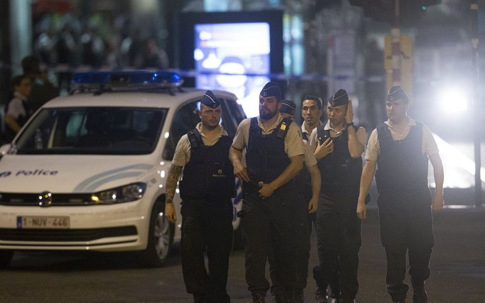  нахлуване централна гара Брюксел 