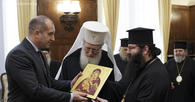 Държавният глава Румен Радев се срещна с българския патриарх и