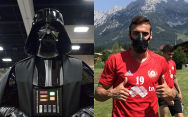 В ЦСКА плашат с маски ала Дарт Вейдър