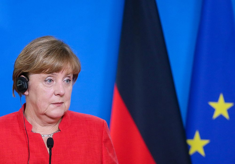  Германският канцлер Ангела Меркел 