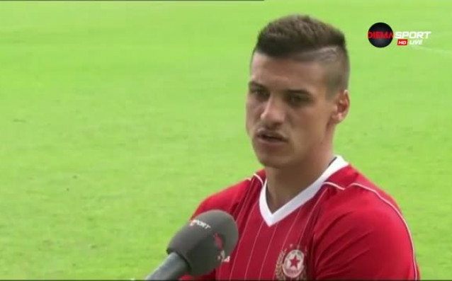 Голмайсторът на ЦСКА Кирил Десподов съвсем заслужено грабна приза за