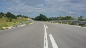 извънградски път стоп