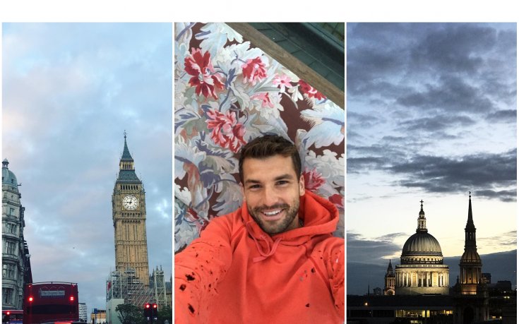 Григор като турист в Лондон