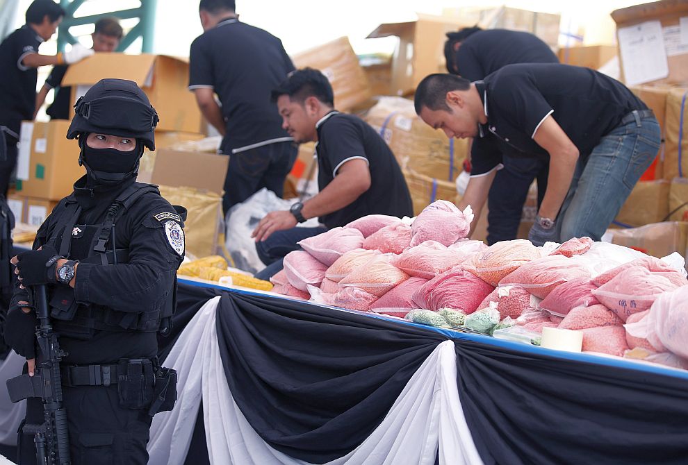 В Тайланд бяха изгорени наркотици за повече от 526 милиона евро