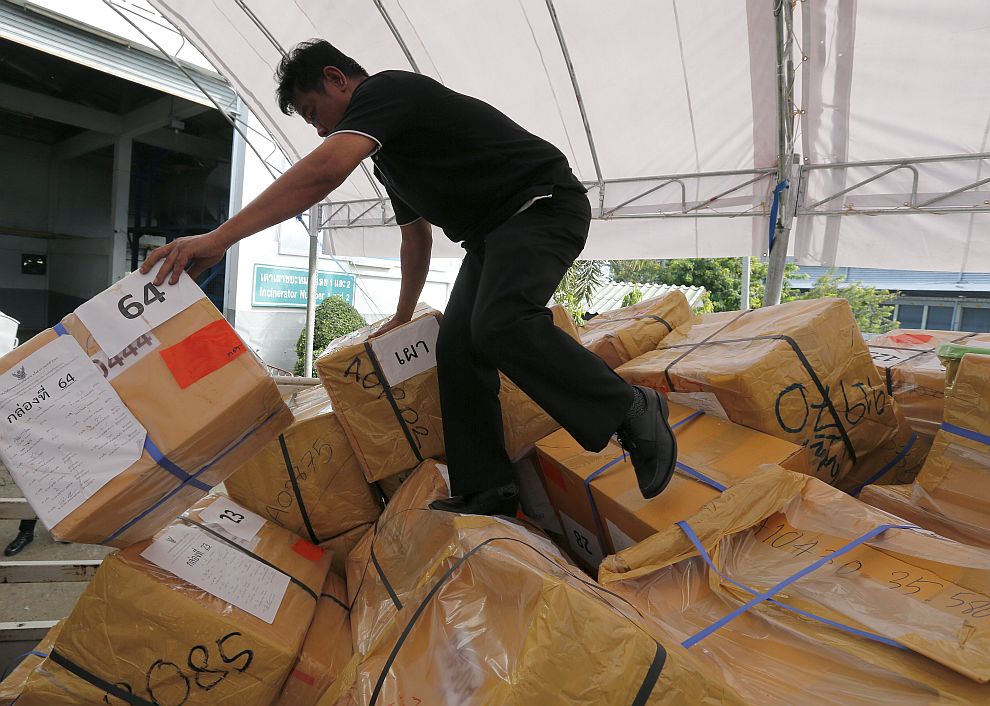 В Тайланд бяха изгорени наркотици за повече от 526 милиона евро